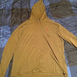 Polo Ralph Lauren Olive lightweight Hoodie